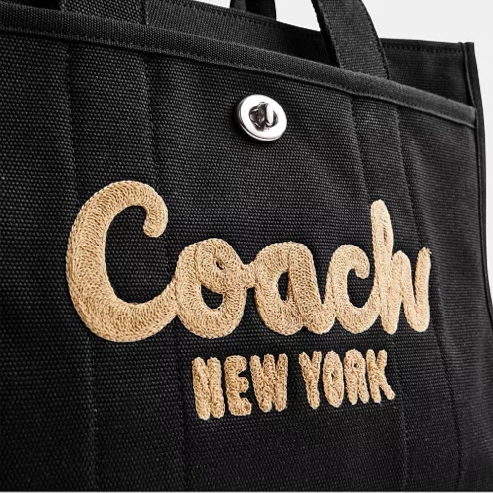 Coach Black and Gold Tote Bag - Picture 5 of 5